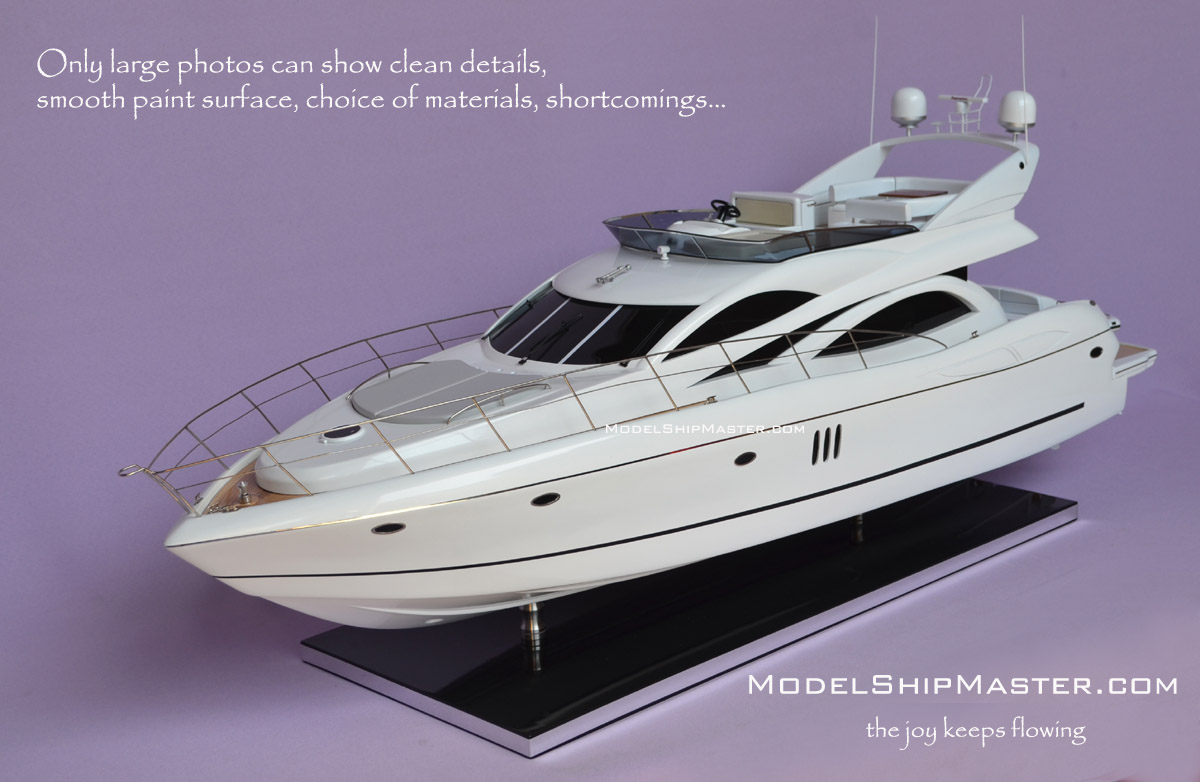 Sunseeker Manhattan 64 mk2 yacht model